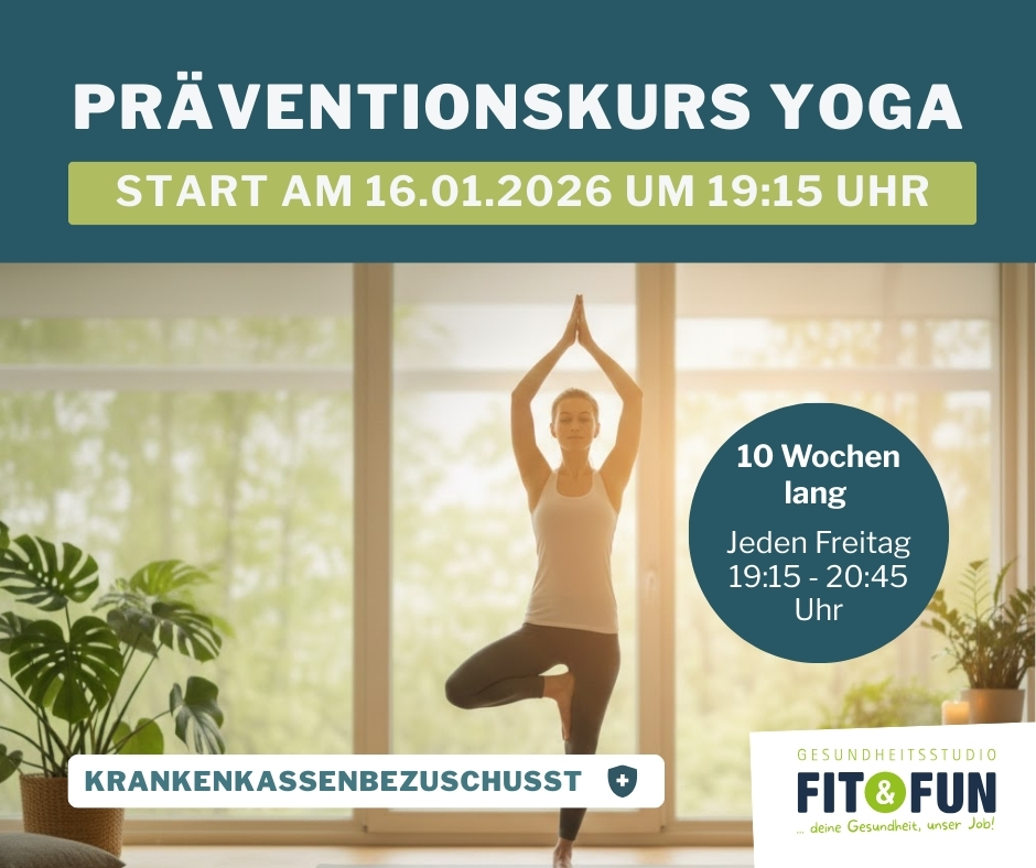 Yoga Präventionskurs